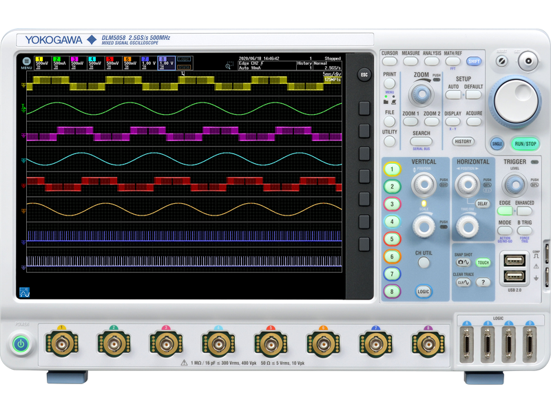 ミックスドシグナルオシロスコープ DLM5000シリーズ | 横河計測株式会社