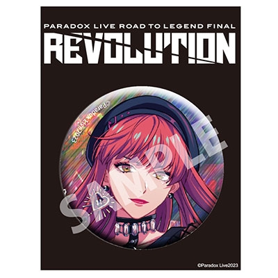 ParadoxLive BAE アンフォークナー 4周年缶バッジ Paradox Live