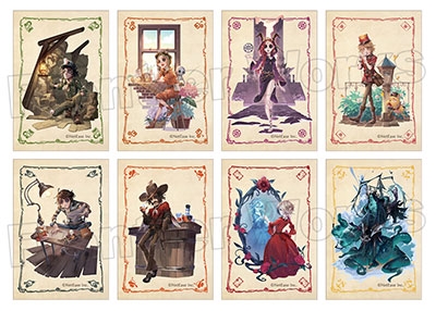 Identity V トレーディングスクエア缶バッジ Vol.2(8個入りBOX)