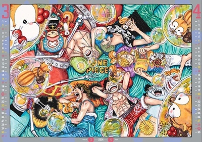 dショッピング |尾田栄一郎 「『ONE PIECE』コミックカレンダー 2024