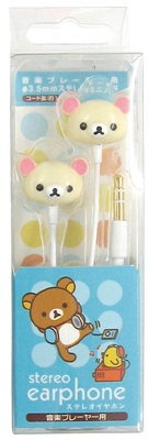 リラックマ ステレオイヤホン (コリラックマ)