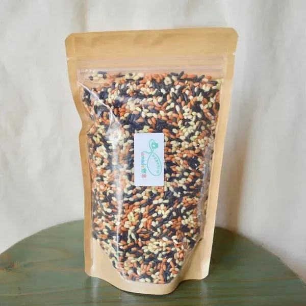 古代米mix（三種混合）令和7年産（無農薬・無肥料/ハザかけ天日干し