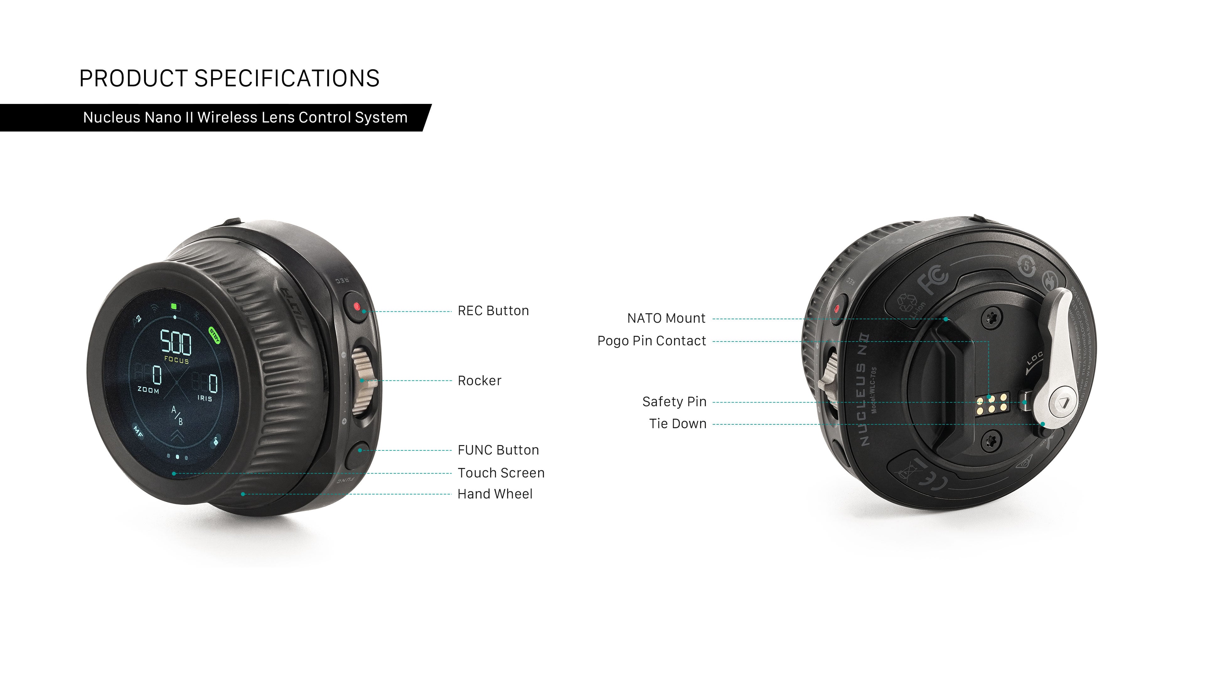 Nucleus Nano II Hand Wheel Controller | Tilta