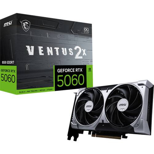 MSI エムエスアイ GeForce RTX 5060 8G VENTUS 2X OC｜ツクモ公式通販