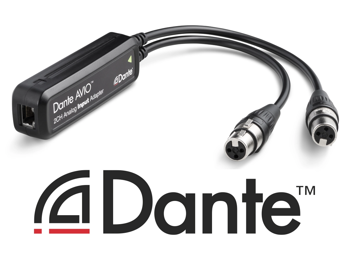 Audinate Debuts Dante AVIO Adapter Family at NAMM 2018 | audioXpress
