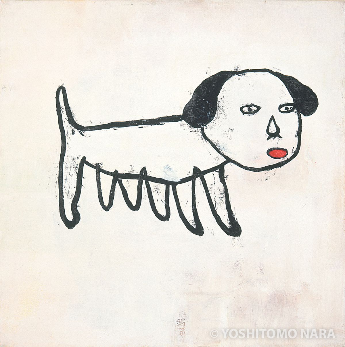 奈良美智『忘れられた子犬、待っている』 奈良美智『忘れられた子犬