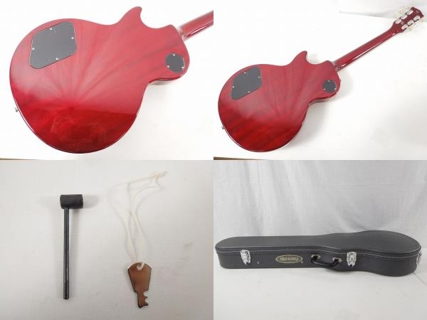 中古 HISTORY SH-LSV FM VCH レスポールタイプ エレキギター S2766046