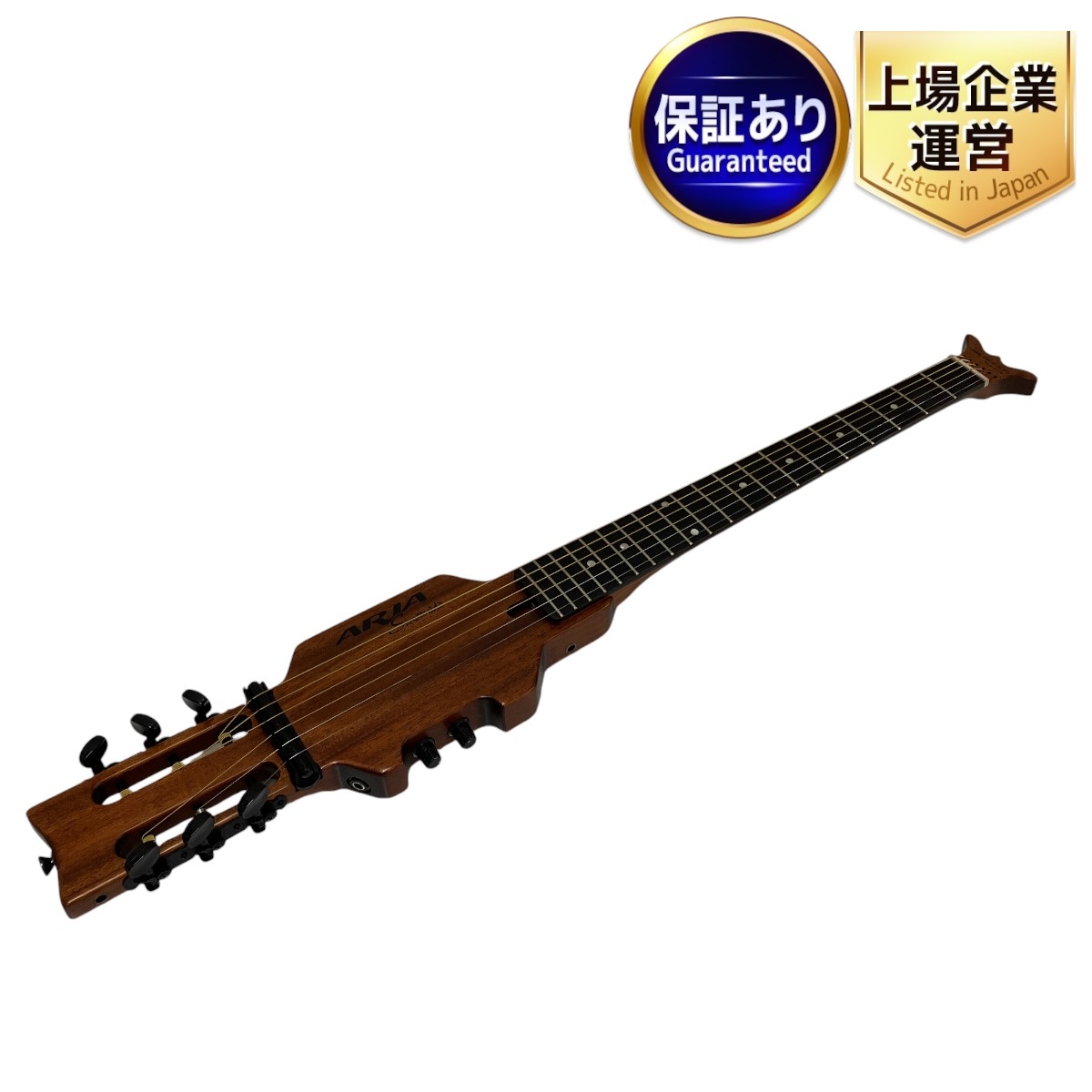 ARIA サイレントギター アリア・シンソニード メンテナンス済み ARIA