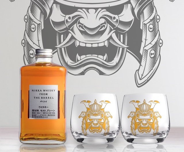NIKKA WHISKY 武士の頭部デザイン陶器 ボトルキャップ NIKKA WHISKY