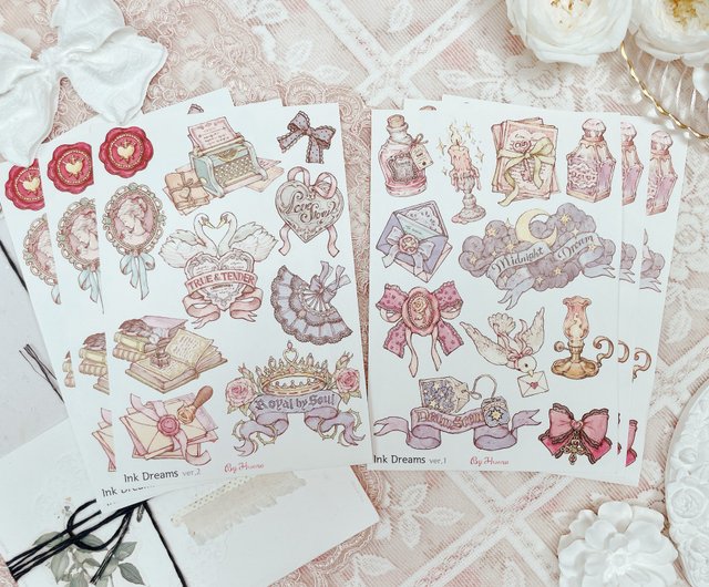 737.海外ステッカー HWARA Melody 8枚セット おすそ分け 737.海外