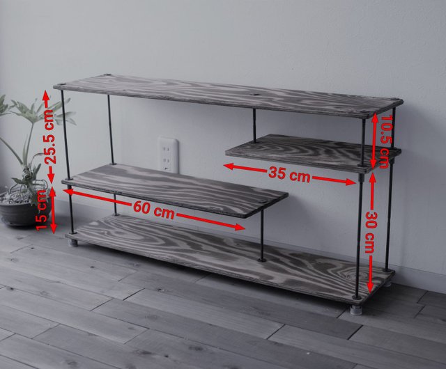wood iron wood iron shelf 420*910*225 shelf 420*910*225