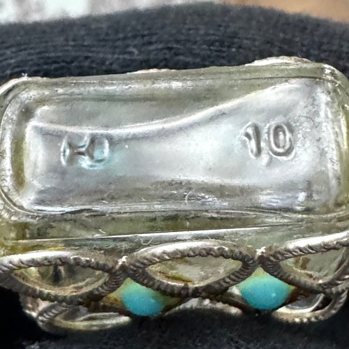 英国製 純銀蓋 19世紀 アンティーク ブルー カットグラス 香水瓶 英国