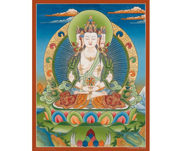 仏陀 タンカペイント 【公式通販】