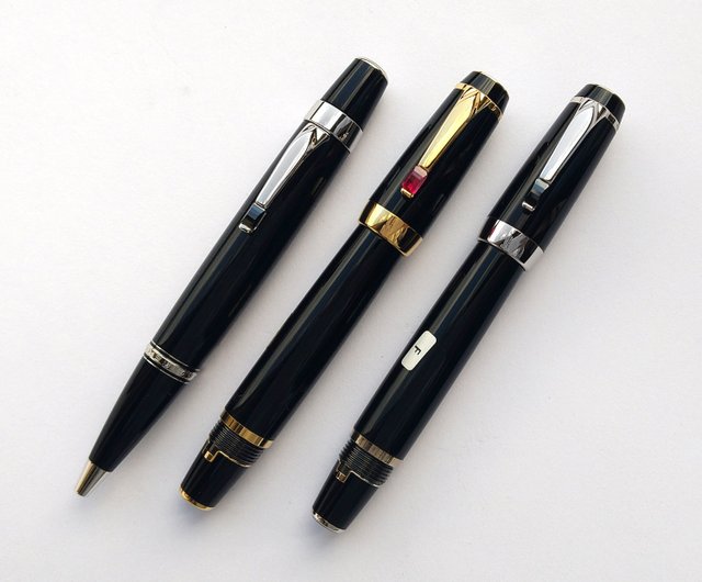 台湾 MONTBLANCモンブランボヘミアン宝石万年筆ボールペン|。ドイツの
