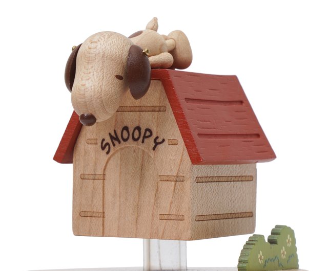 チャーリーブラウン ルーシー 陶器オルゴール enesco チャーリー