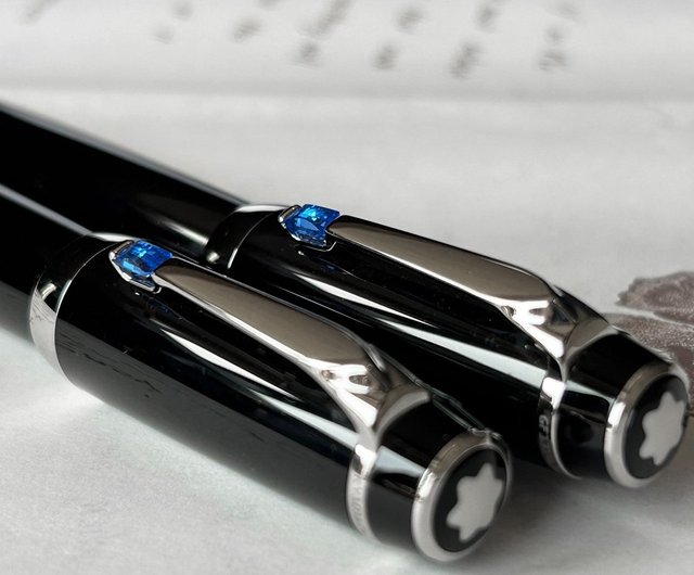 送料無料】台湾 MONTBLANC モンブラン ボエーム サファイア万年筆