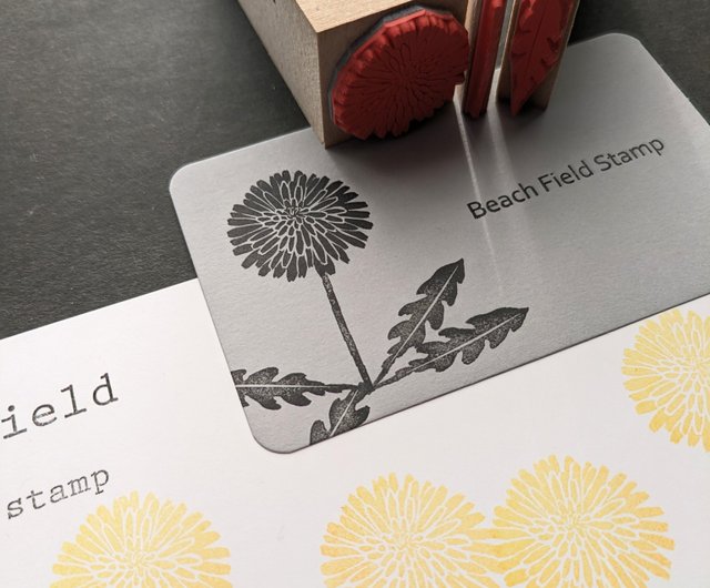 たんぽぽスタンプ3点セット Beach Field Stamp GALLERY | 印鑑