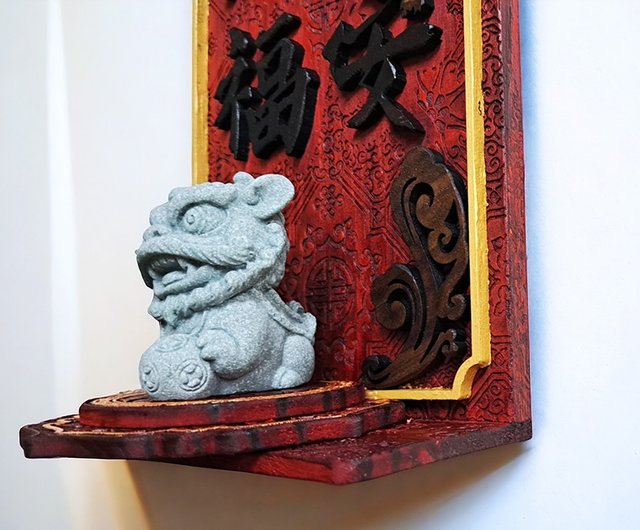 天然石 扳指 吉祥紋細工彫刻 時代物 古文 篆書体 1901．古典文様