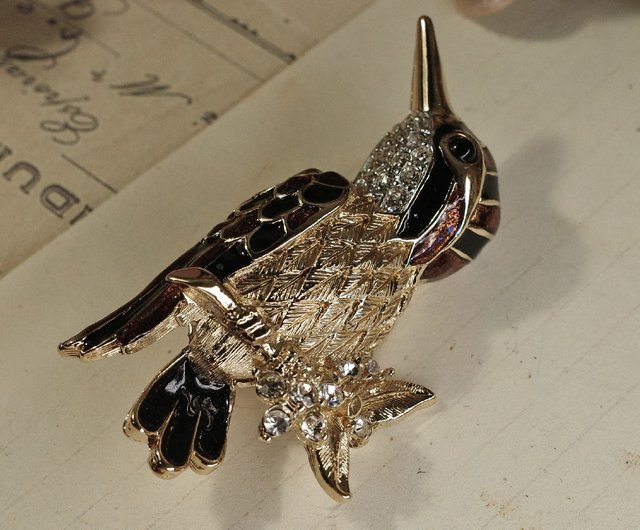 ドーラン 鳥のブローチ ドーラン ヴィンテージ 鳥のブローチ D'ORLAN