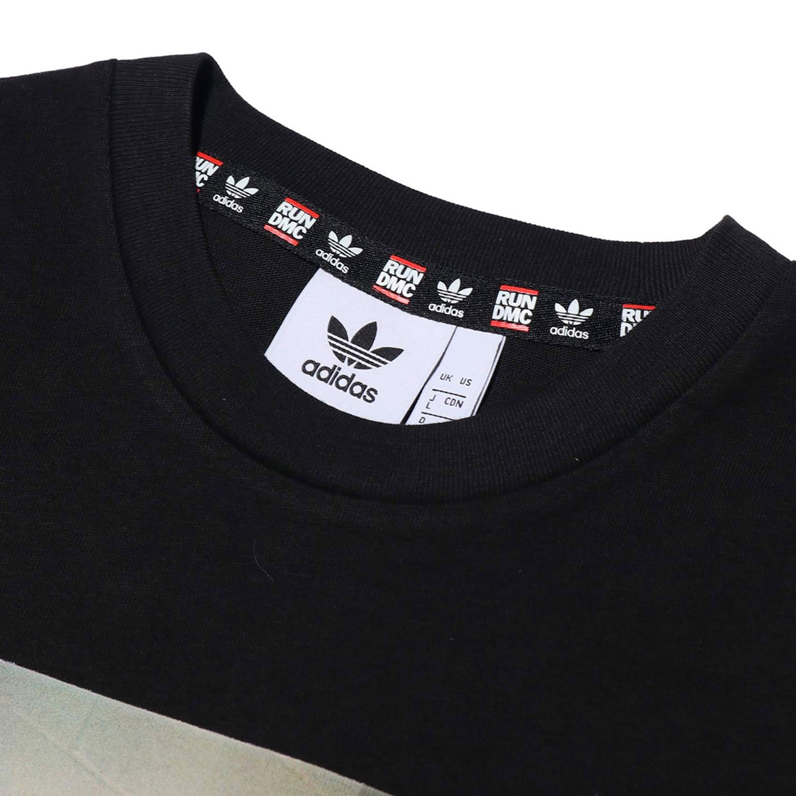 Adidas Originals Run DMC Photo Tee Song 