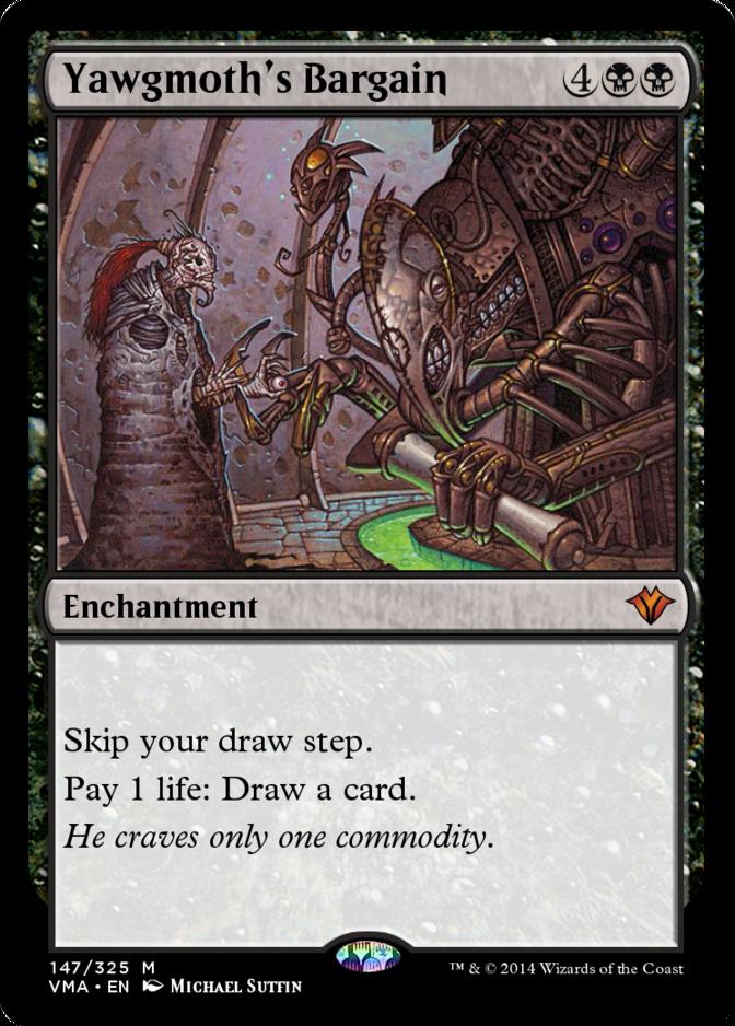 Yawgmoths Bargain, Vintage Masters:Foil (VMA) Price History