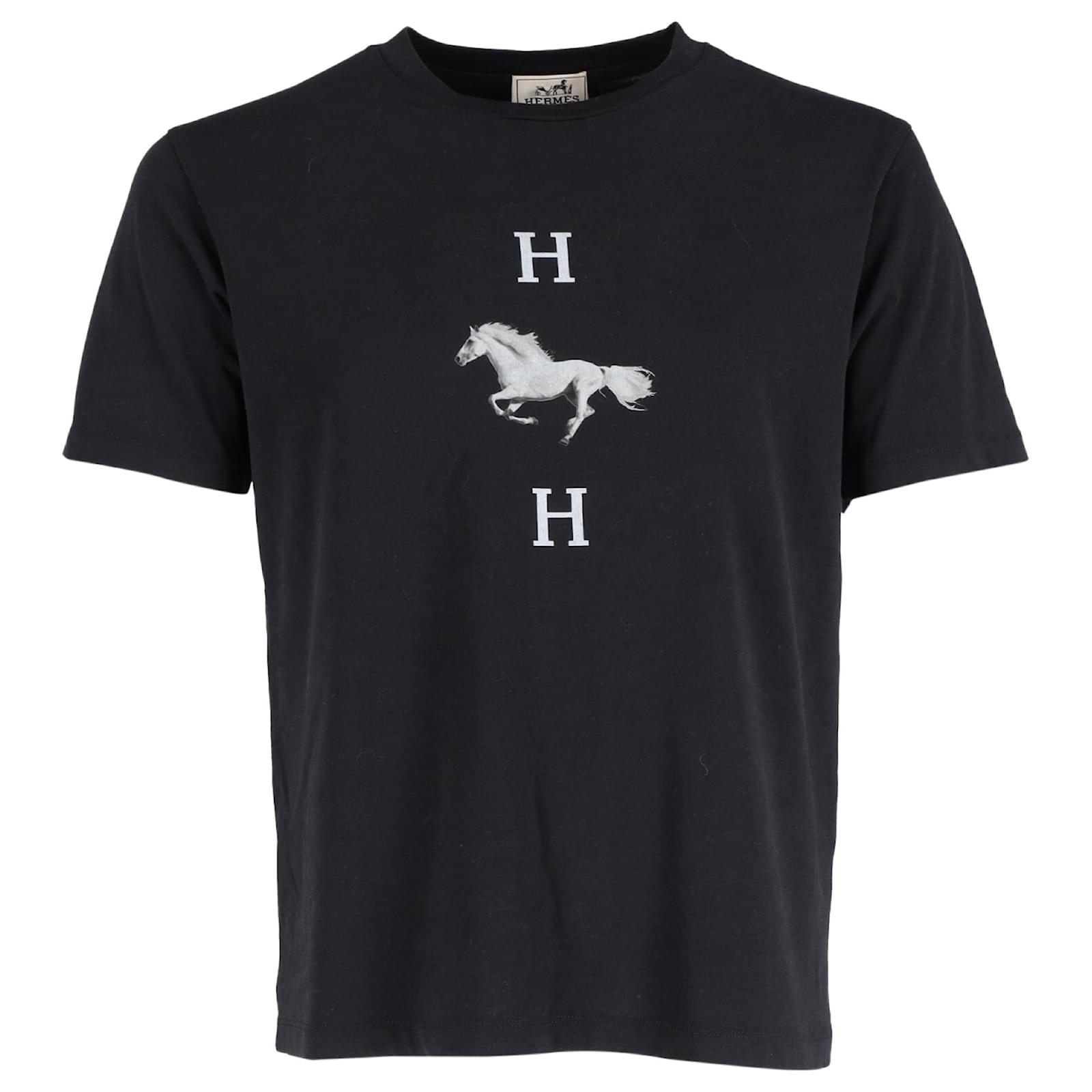 た*の様 HERMES HORSEプリントシャツ HERMÈS BRAZILIAN HORSE PRINT T