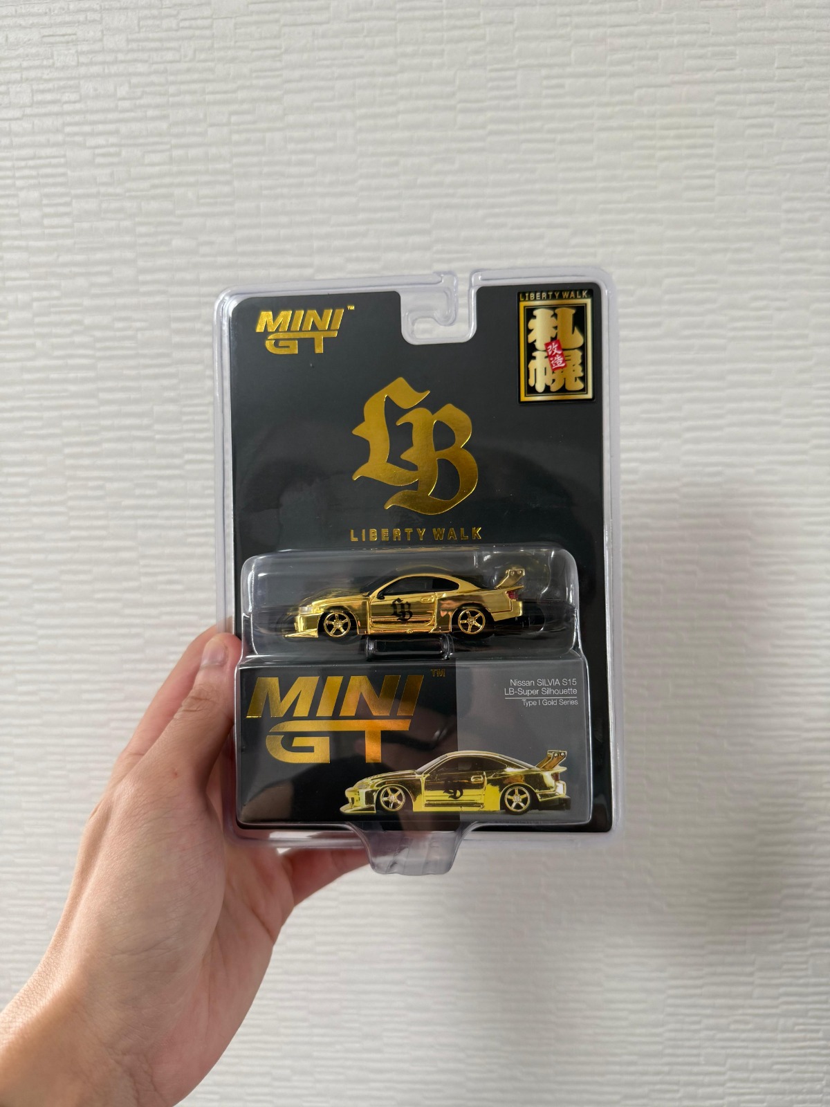 MINI GT リバティウォーク ゴールドミニカー LBWK MINI GT Liberty
