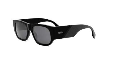 Sunglasses FENDI Diagonal FE40156I 01A 54-17 Black in stock