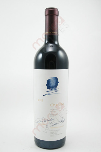 Opus One Napa Valley Red Wine 2012 750ml - MoreWines