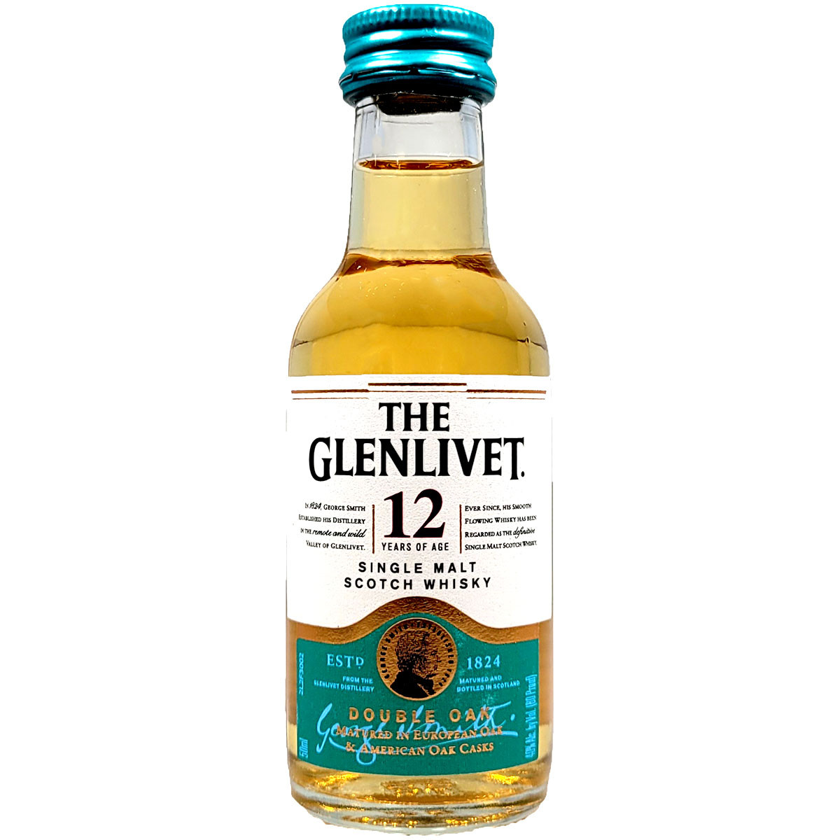 The Glenlivet 12 Year Single Malt Scotch Whisky 50ml