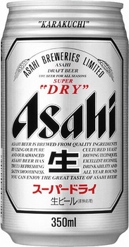 Asahi 350ml Can x 24 ( Imported from Japan )