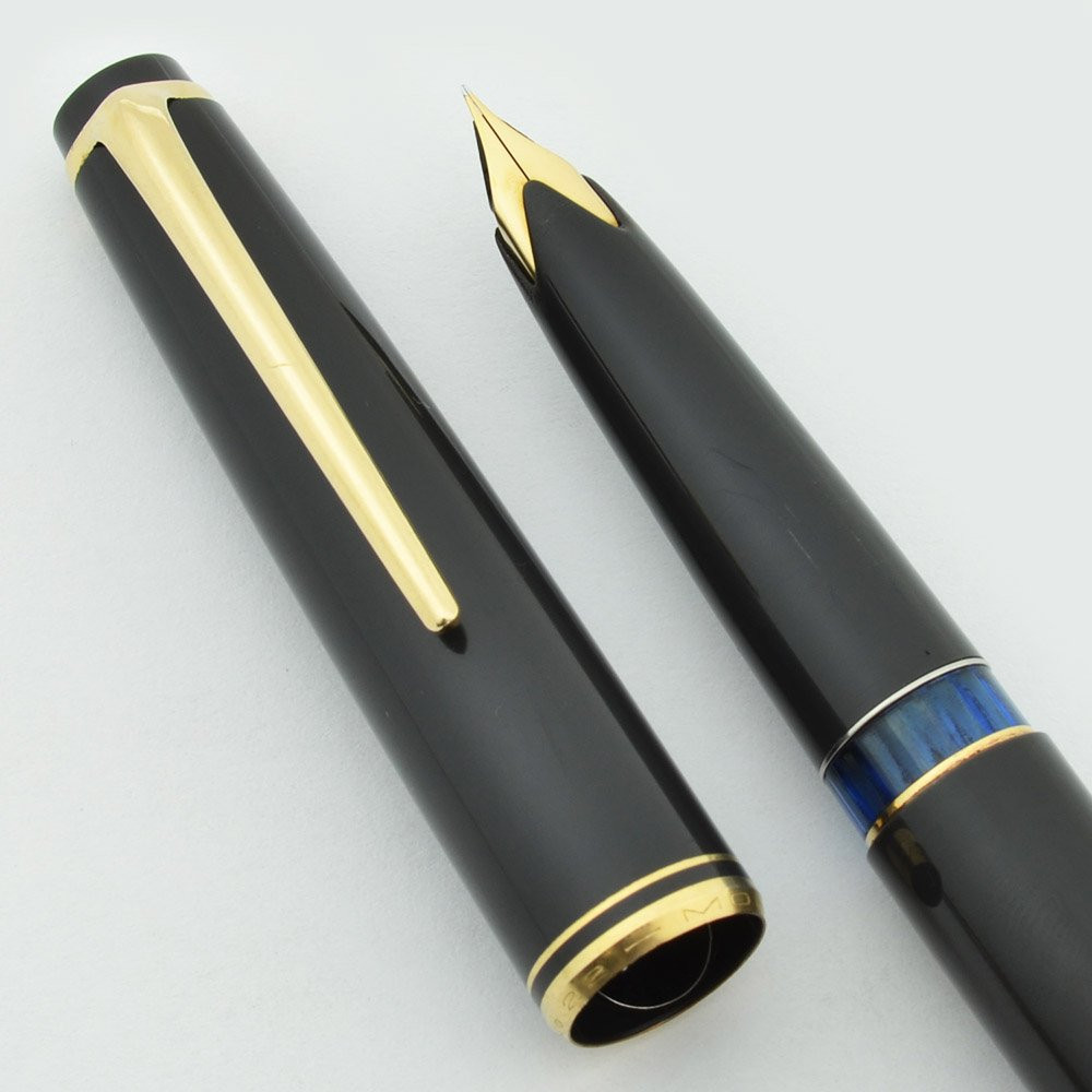 Montblanc 22 Fountain Pen - 1960s, Grey, 14k Extra Fine Nib