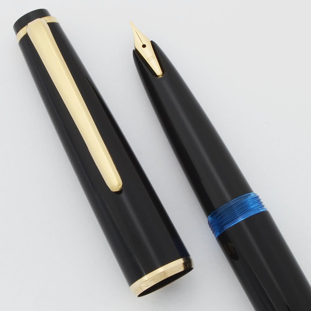 Montblanc 32 Fountain Pen (1970s) - Black, 14k Extra Fine Nib