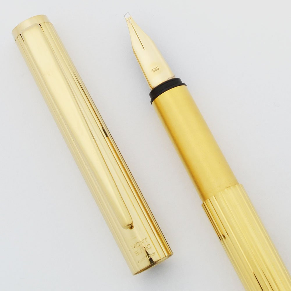 Montblanc Noblesse Fountain Pen (1970s Version) - Gold Filled