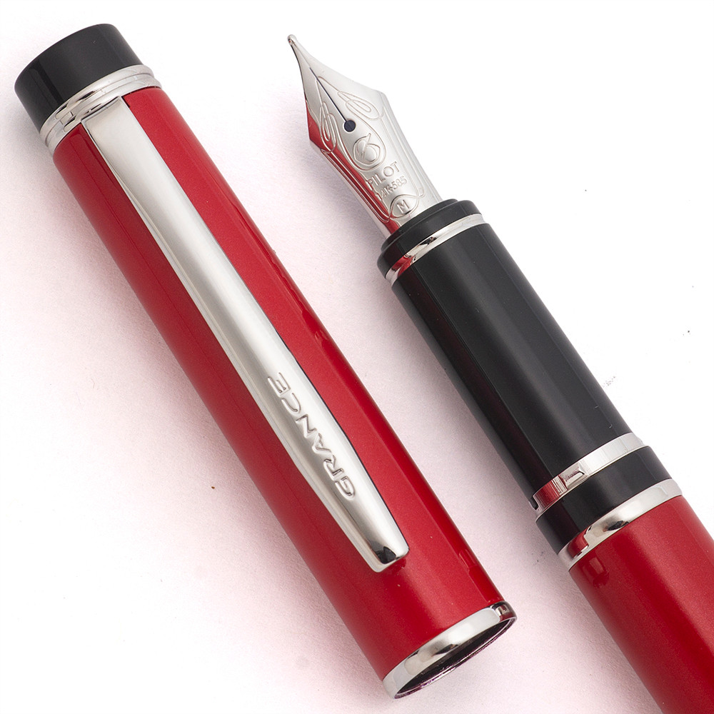 PILOT GRANCE Rhodium-combi Red ボールペン