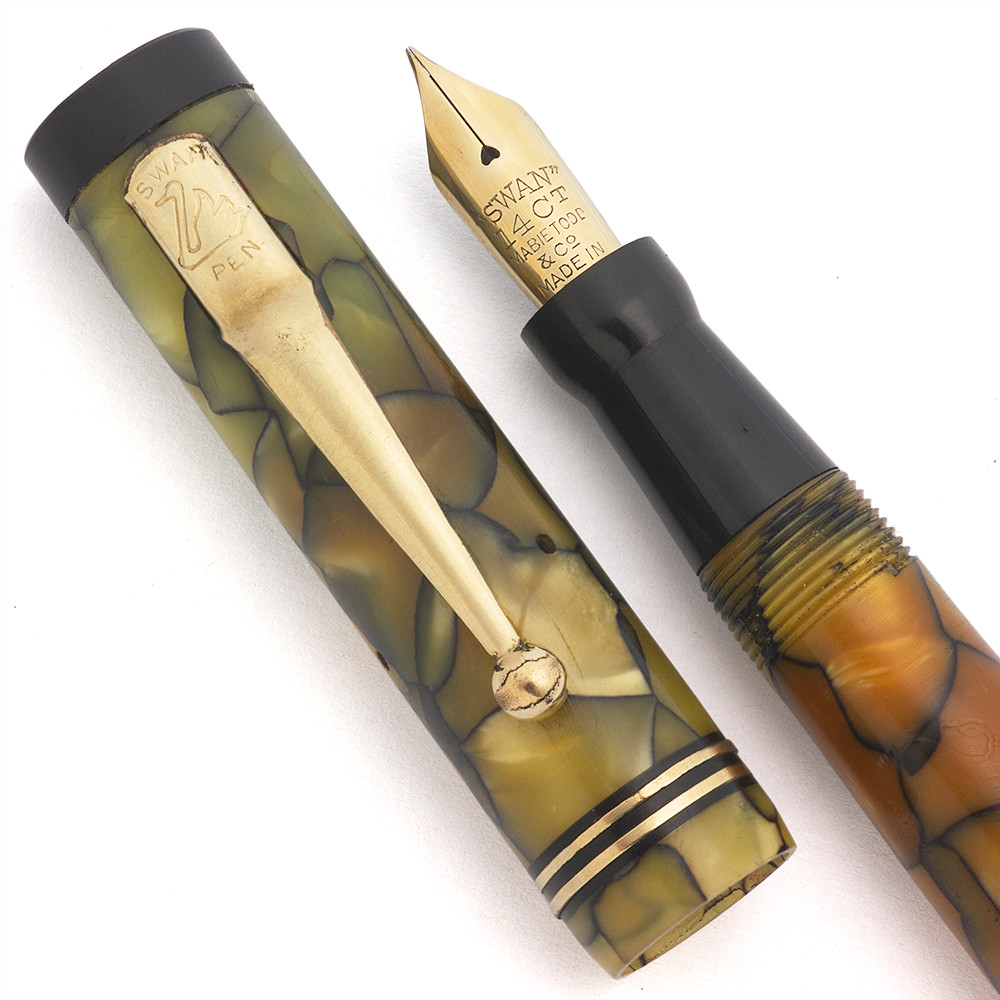 Mabie Todd Swan Eternal 54 ETN Self-Filler (1920s-30s, USA