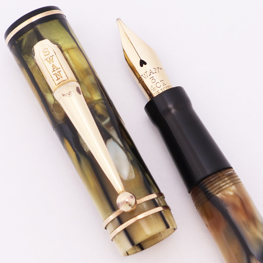 ヴィンテージ Mabie Todd Swan 3130ーフレックスnib ヴィンテージ