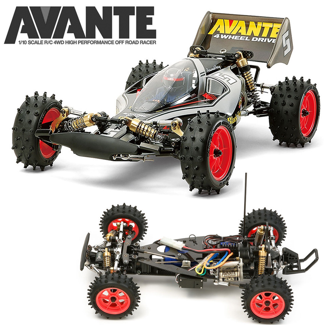 Tamiya 47390 1/10 Avante 2011 4WD Off-Road Buggy Kit Black Edition