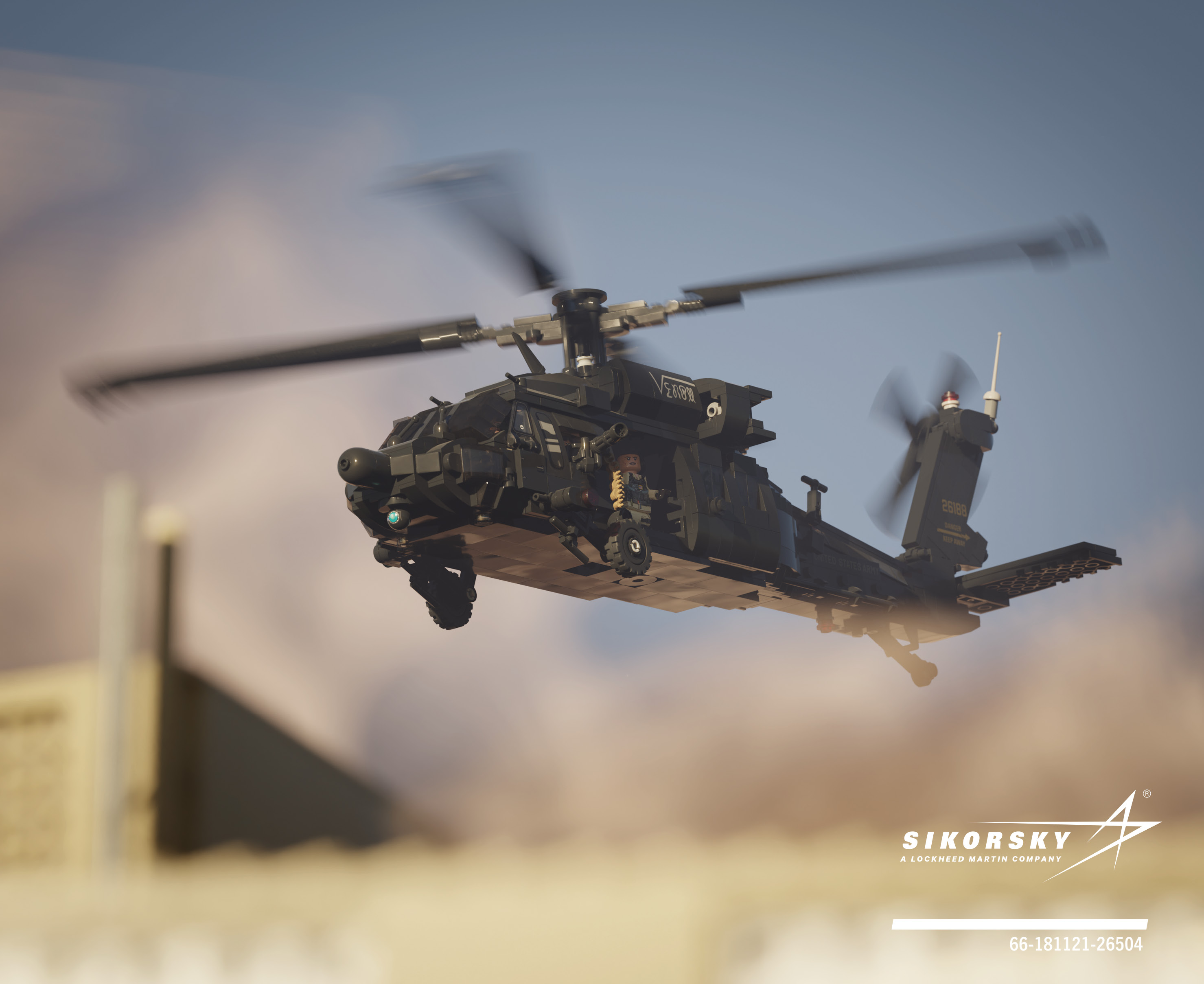 Sikorsky MH-60L Super Six One 1/72 限定版 MH-60L Sikorsky Black