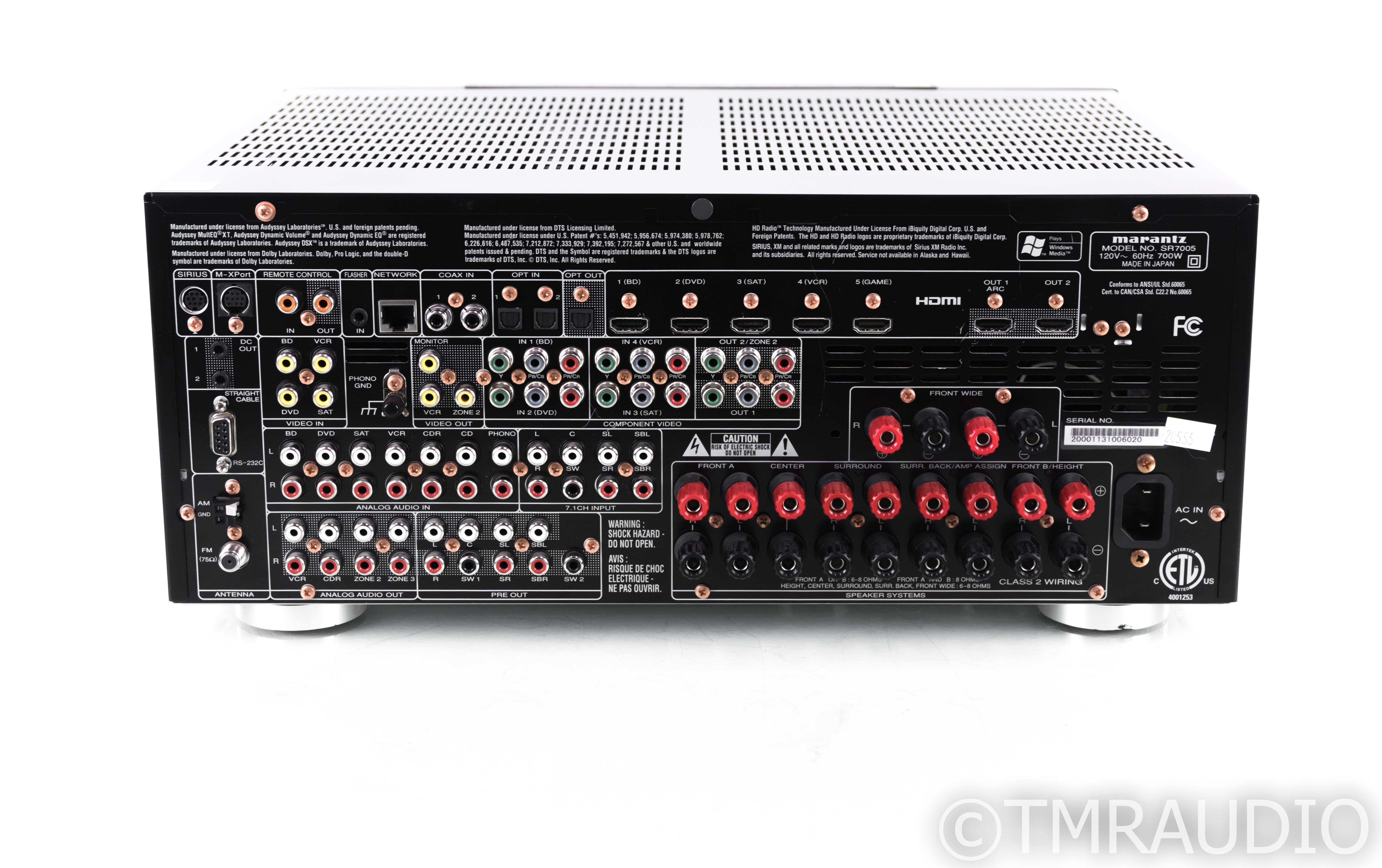 Marantz SR 7005 7.1 Channel Home Theater Receiver