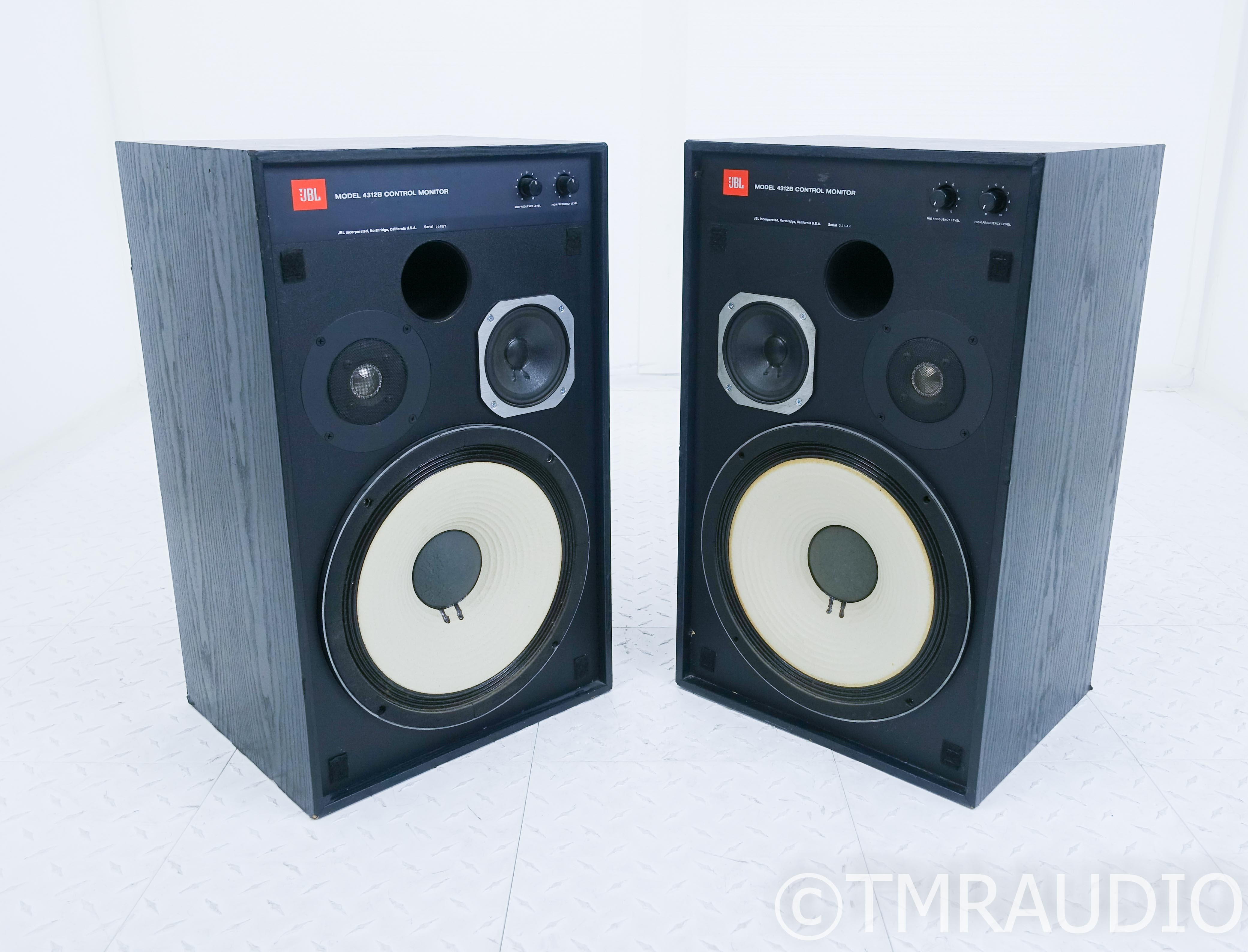 JBL 4312B Vintage Studio Monitor Speakers