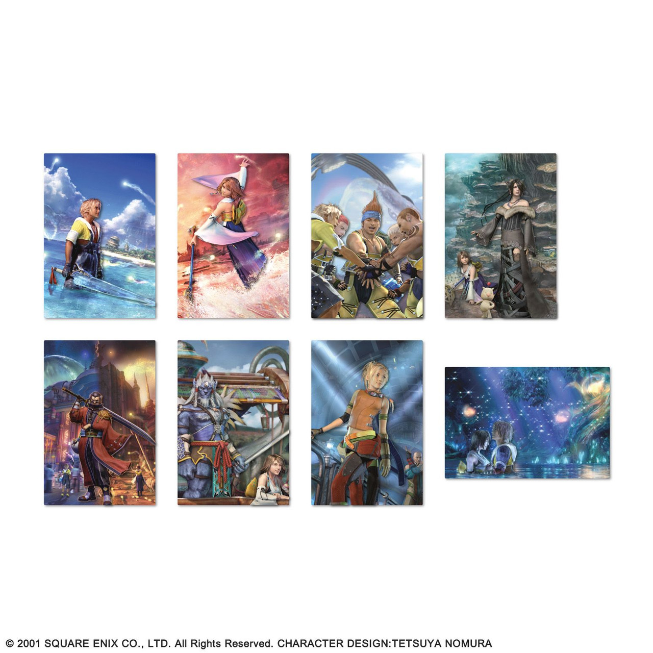 FINAL FANTASY X CLEAR VISUAL CARD SET | SQUARE ENIX Store