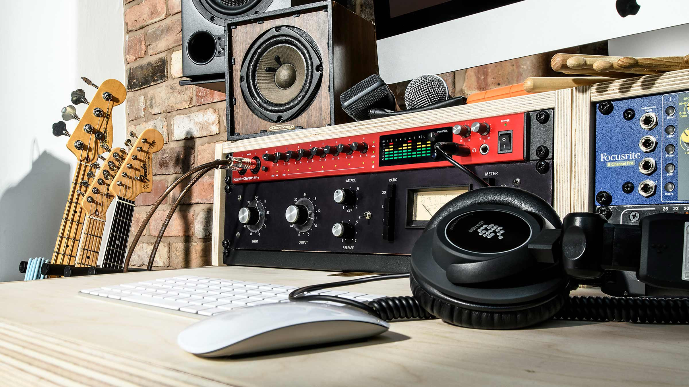 FOCUSRITE Clarett 8Pre USB ラックケース付き FOCUSRITE Clarett 8Pre