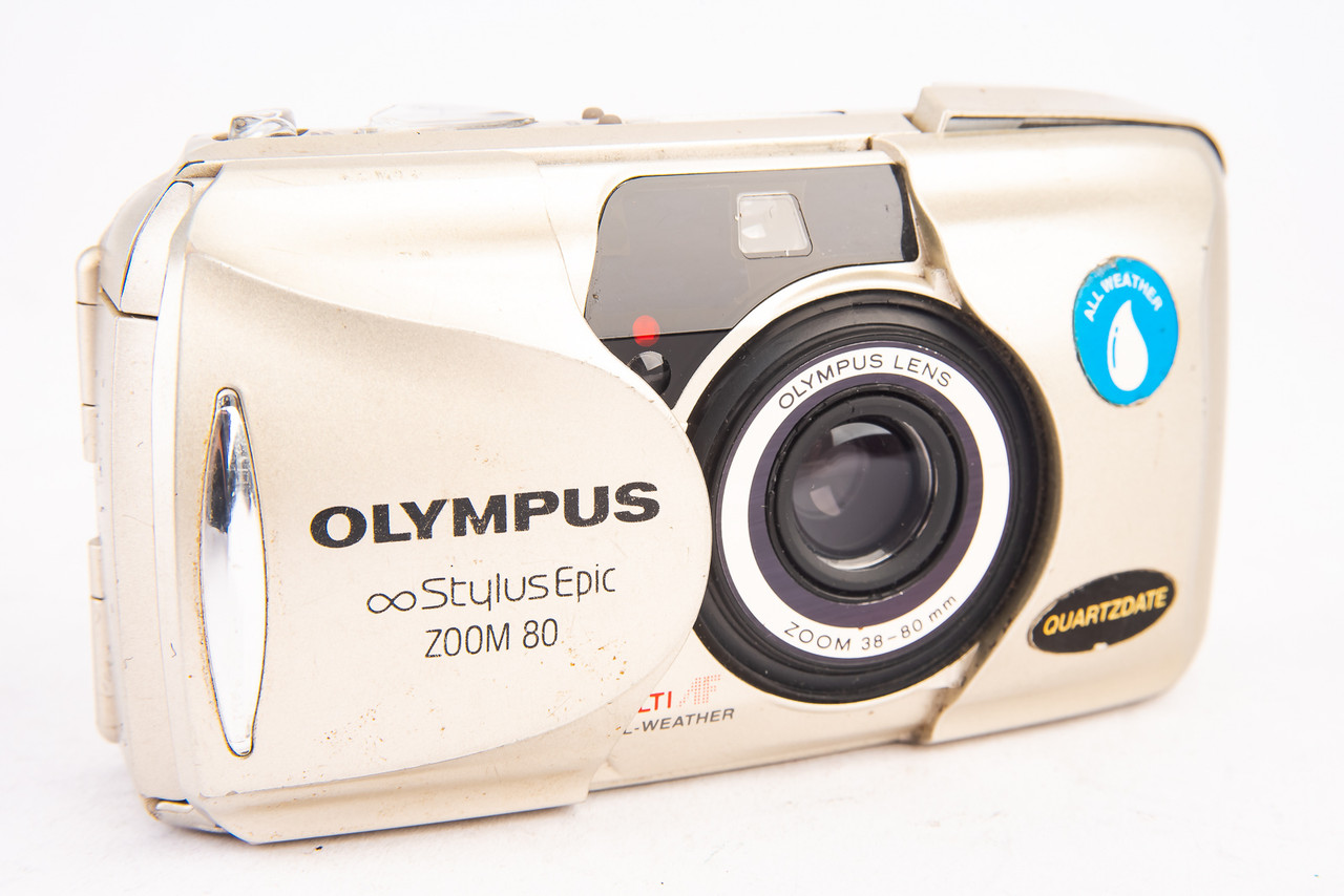 Olympus Stylus Epic Zoom 80 Point & Shoot 35mm Film Camera for