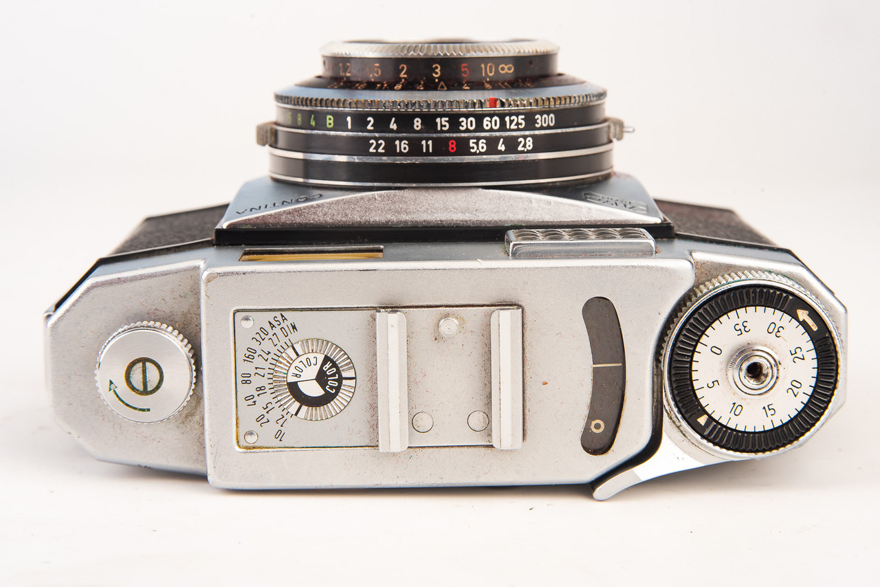 Zeiss Ikon Contina 35mm Viewfinder Camera with Pantar 45mm f/2.8