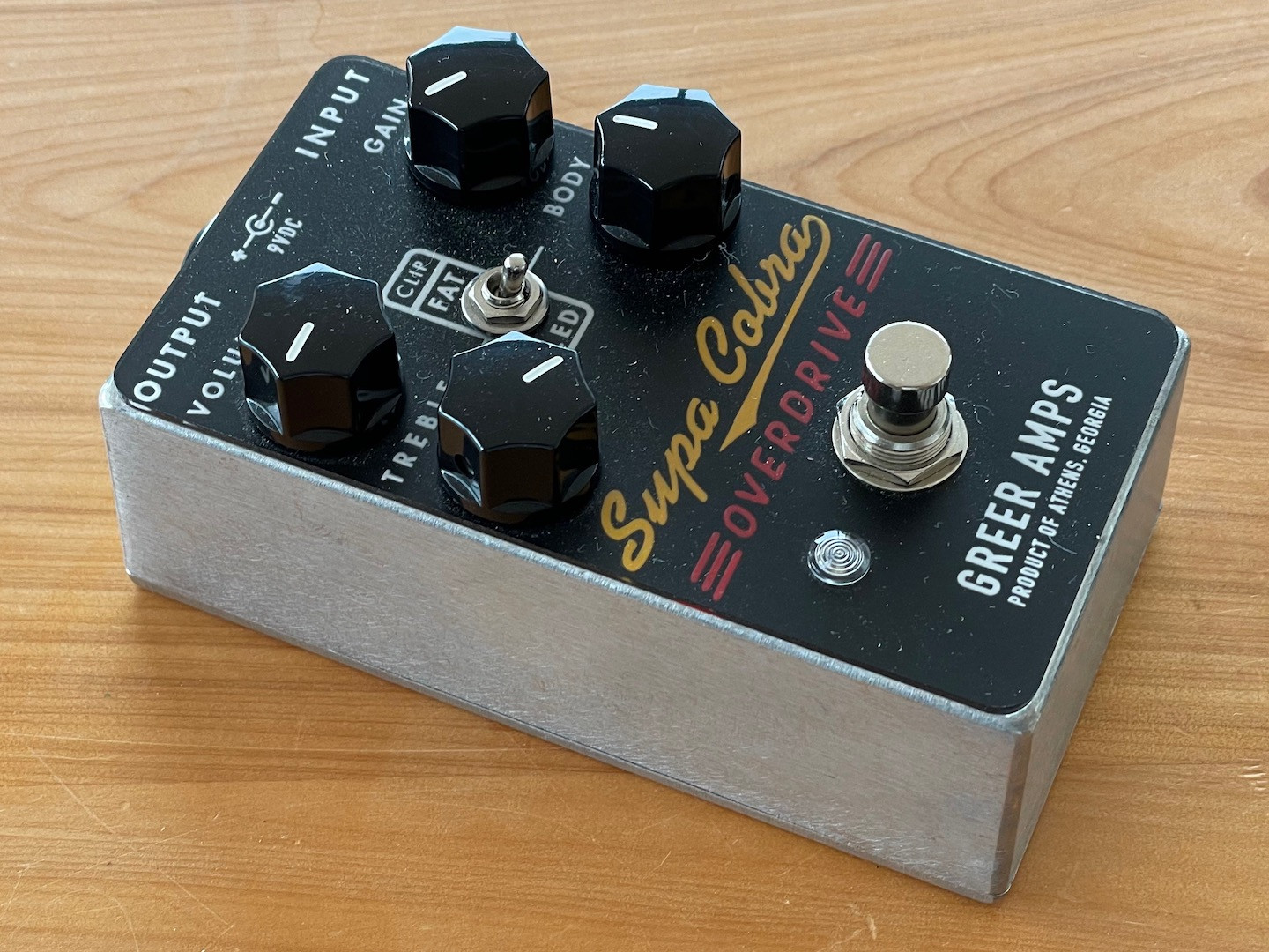 Greer Amps SupaCobra オーバードライブ エフェクター Greer Supa