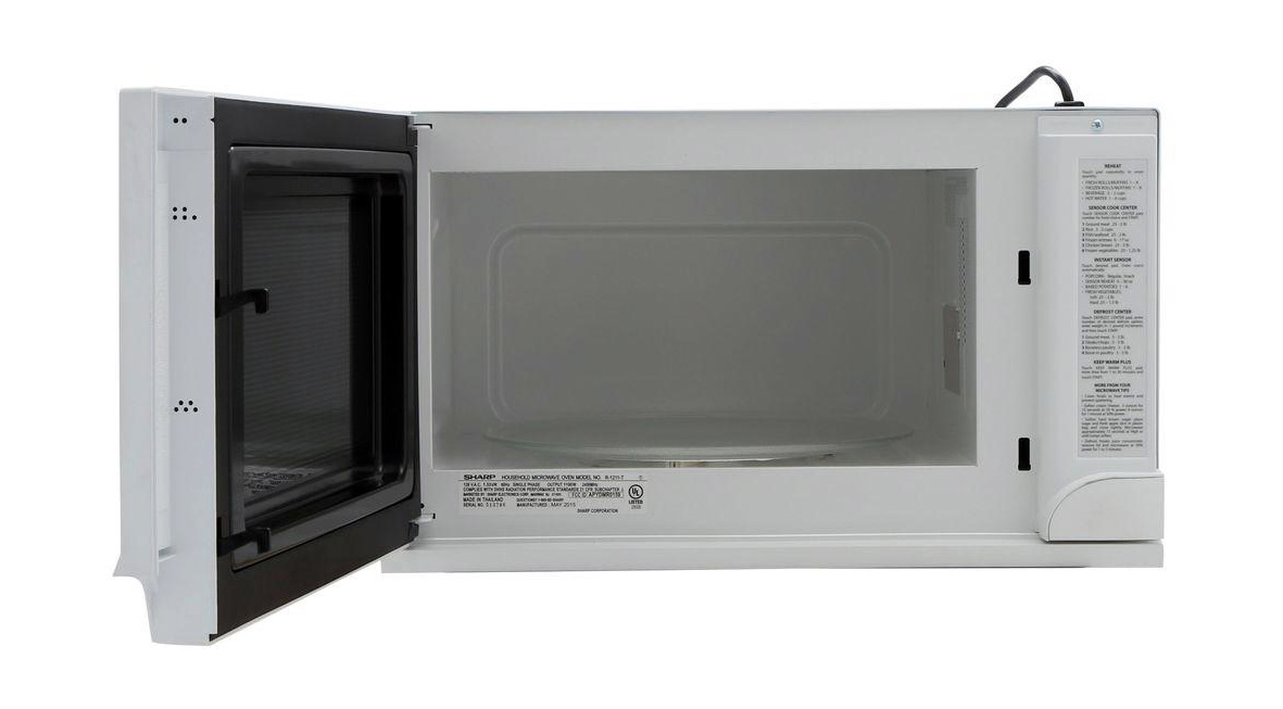R1211TY: 1.5 Cu Ft White Over-The-Counter Microwave