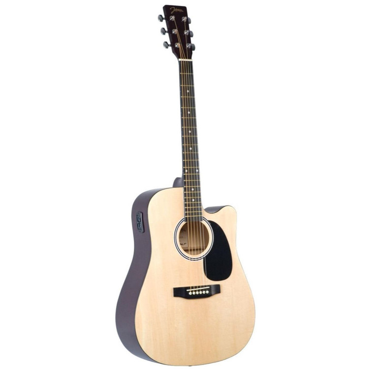 Johnson JG-610-CE-NA Players Series Dreadnought Cutaway Acoustic