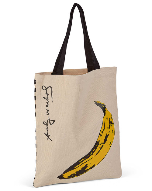 Andy Warhol Black Banana Tote Bag | Shop Smithsonian Store