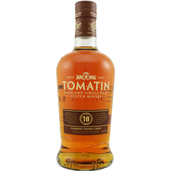 Tomatin 18 Year Old Oloroso Sherry Casks Highland Single Malt